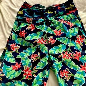 Two Pair Land’ End Boys XL (18-20) Husky Swim Trunks